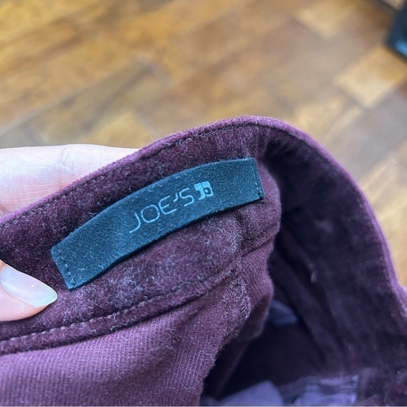 Joes jeans velvet ankle skinny pants - Picture 4 of 8